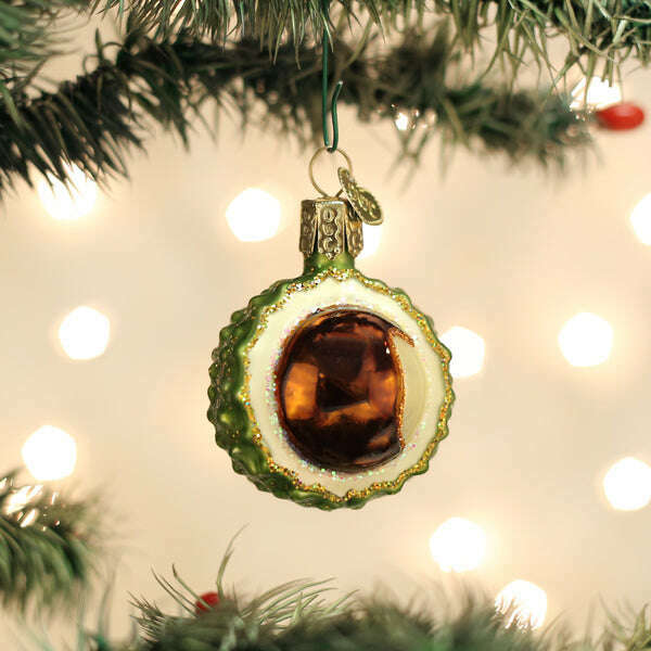 Old World Christmas Chestnut Blown Glass Ornament