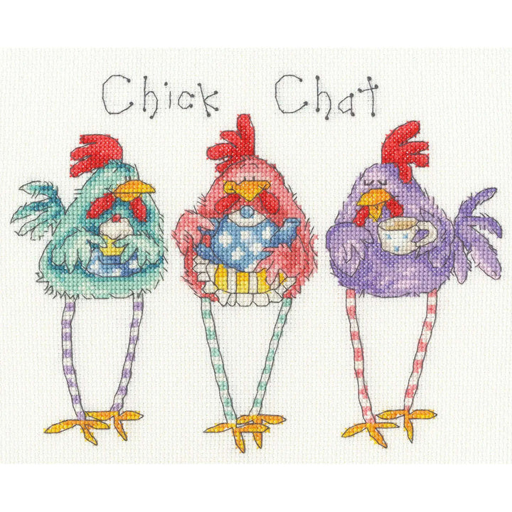 Chick Chat XMS42 Counted Cross Stitch Kit