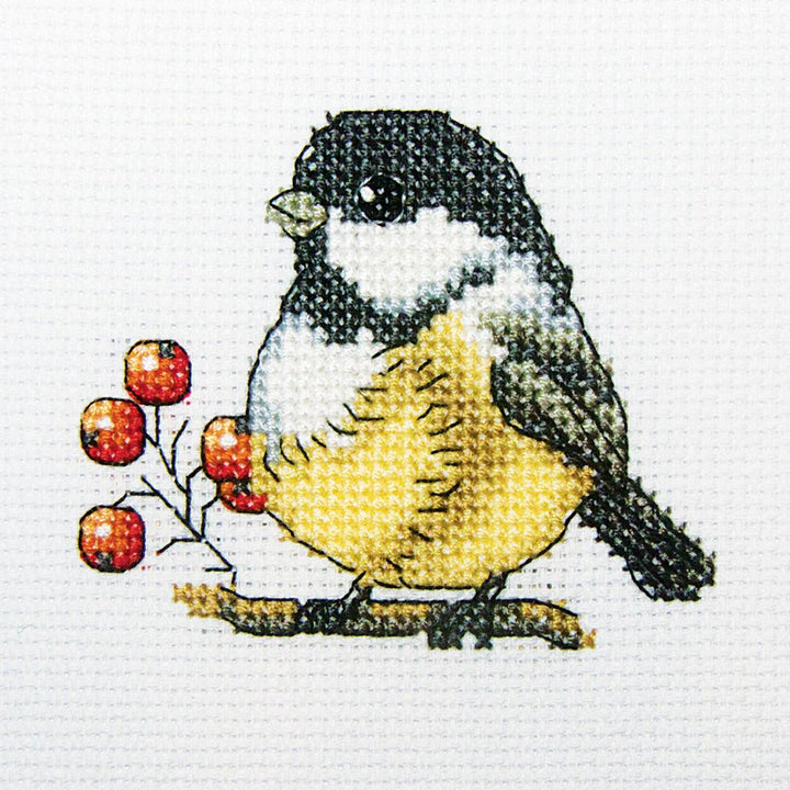 Chickadee H219 Counted Cross Stitch Kit