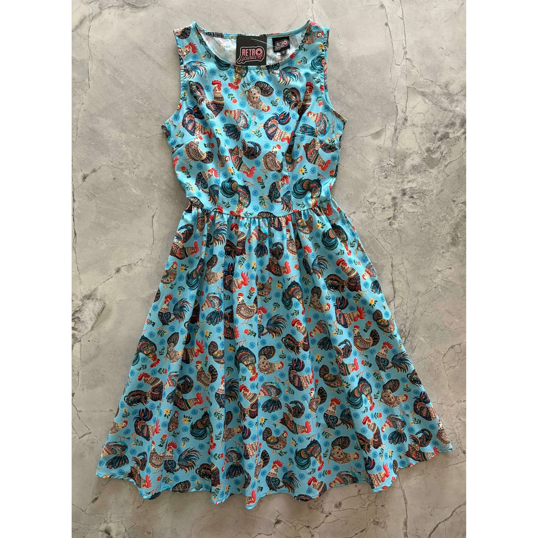 Chicken Vintage Dress
