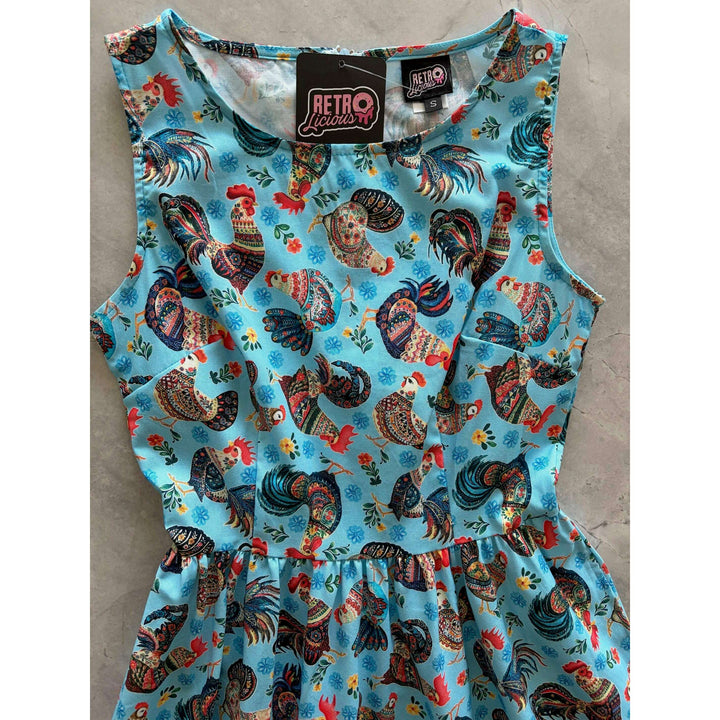 Chicken Vintage Dress