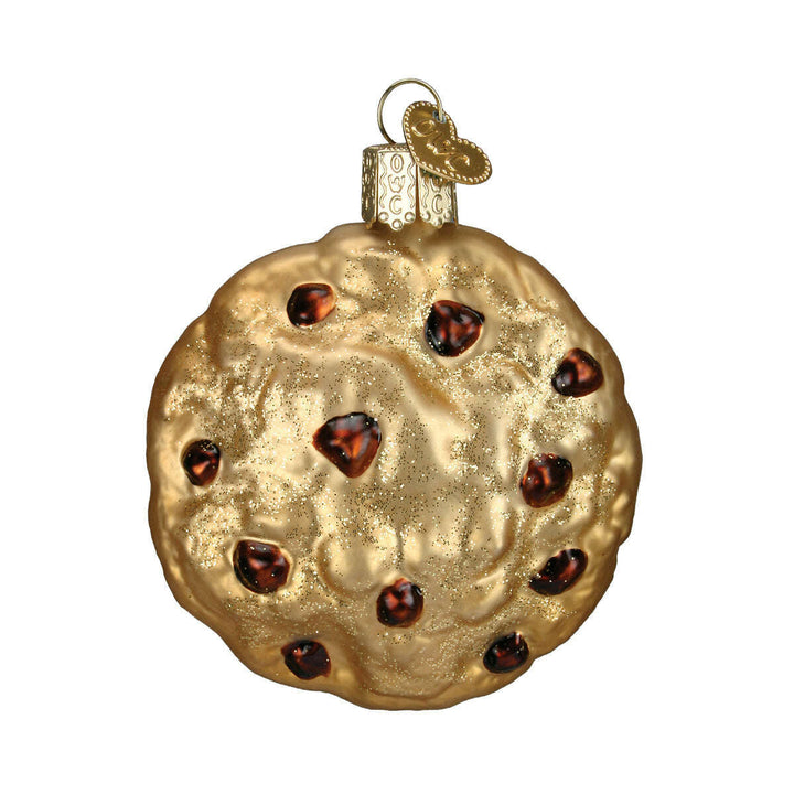 Old World Christmas Chocolate Chip Cookie Blown Glass Ornament