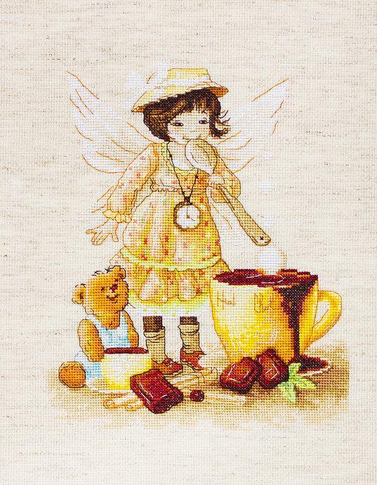 Chocolate Fairy B1131L Counted Cross-Stitch Kit