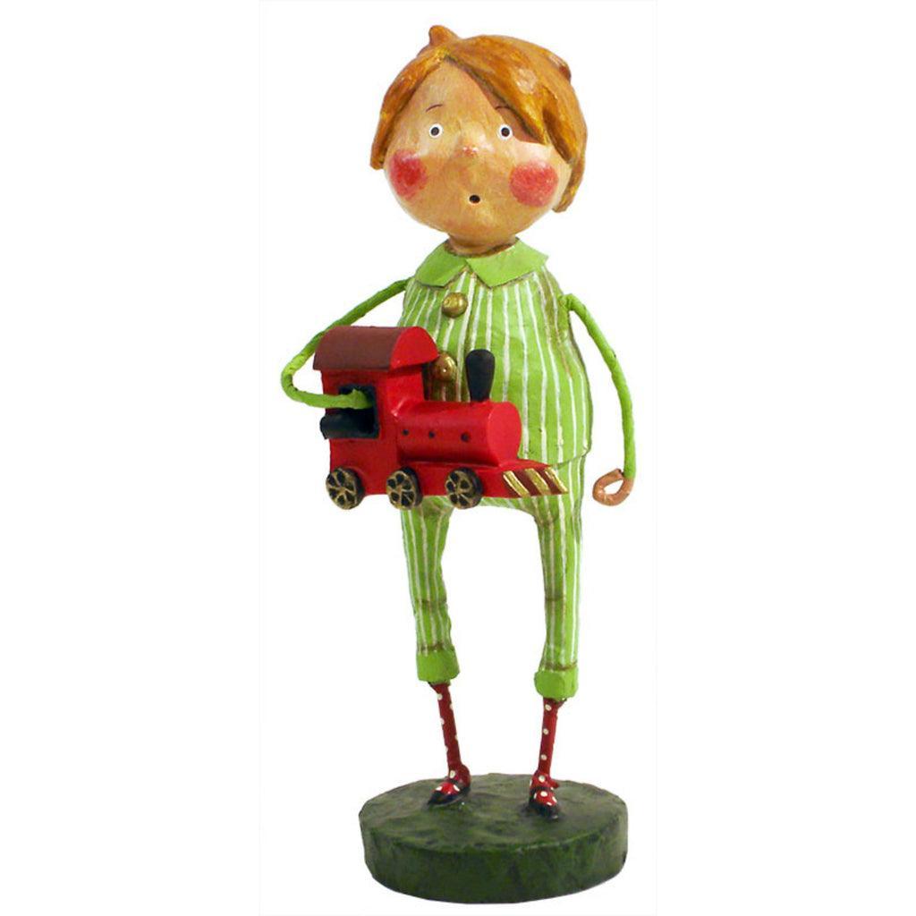 Choo Choo MaGoo Holiday Lori Mitchell Collectible Figurine - Quirks!