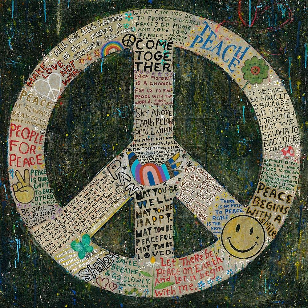 "Choose PEACE" Art Print - Quirks!