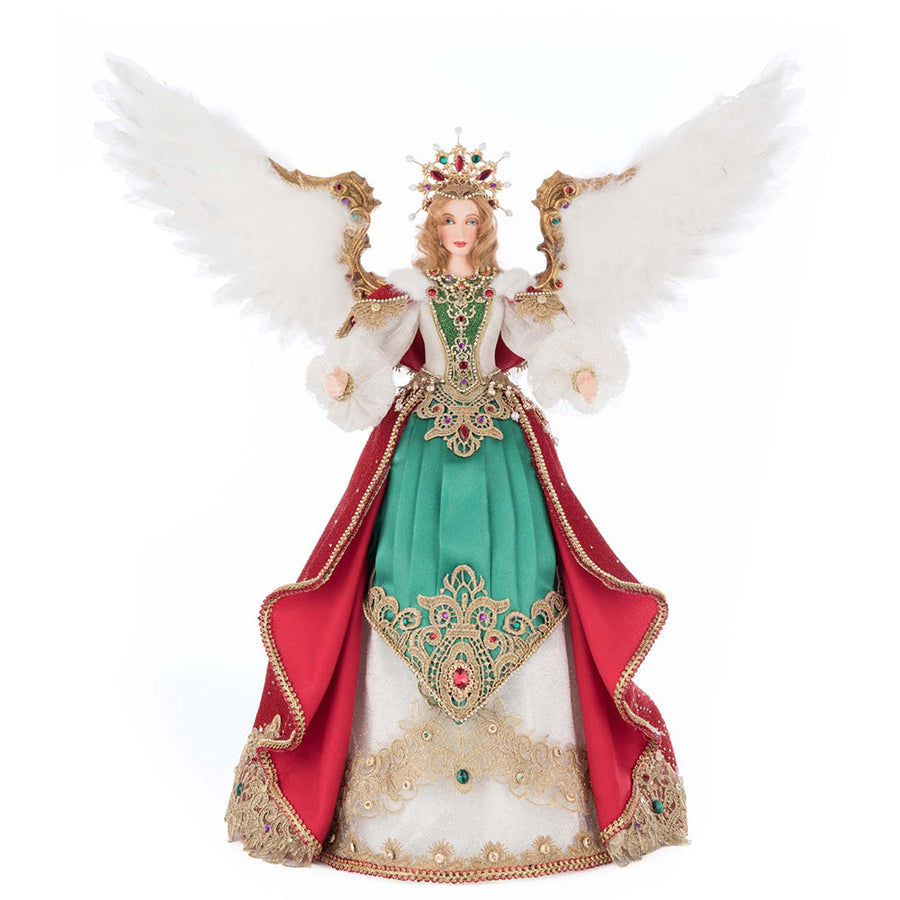 Christmas Ball Angelina Tree Topper by Katherine's Collection image