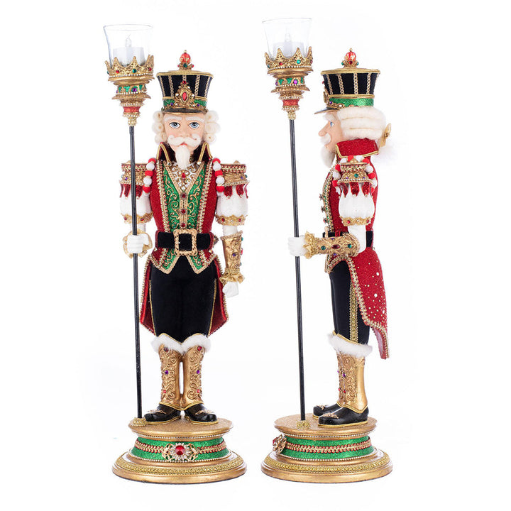 Christmas Ball Nutcracker Votive Assortment of 2 by Katherine's Collection image 2