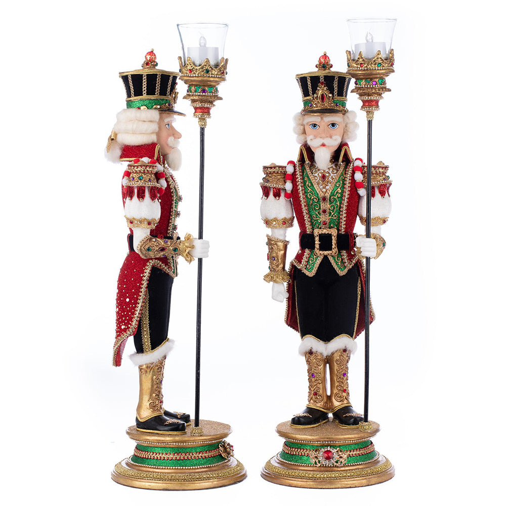 Christmas Ball Nutcracker Votive Assortment of 2 by Katherine's Collection image 3