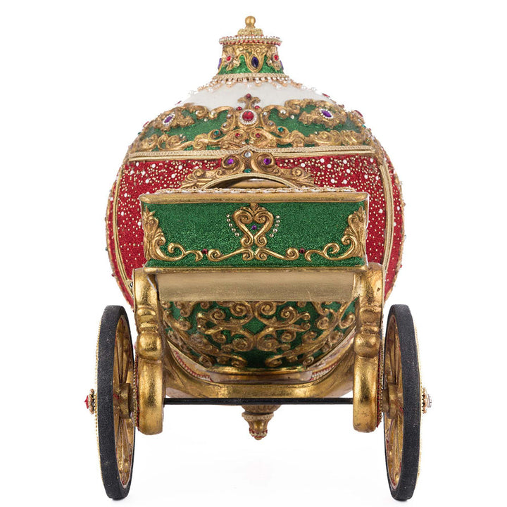 Christmas Ball Ornament Carriage by Katherine's Collection image 1