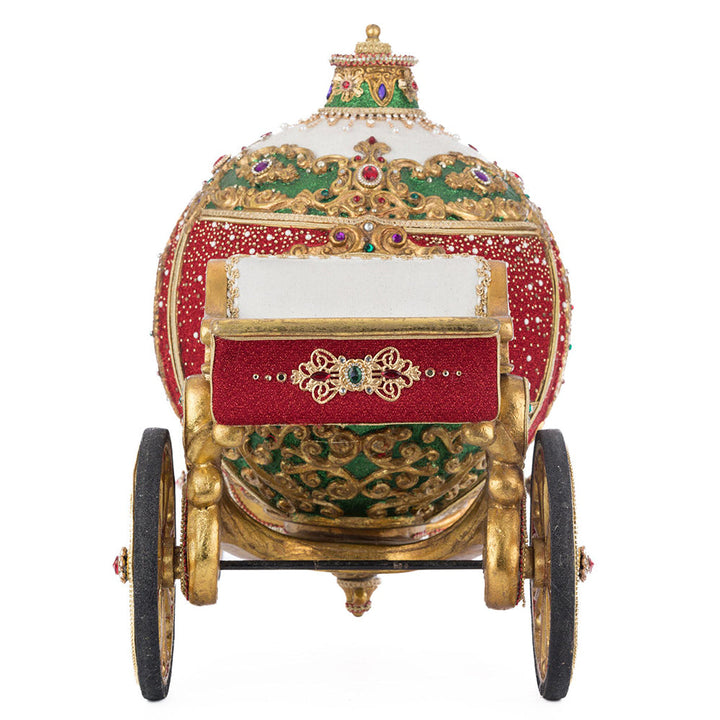 Christmas Ball Ornament Carriage by Katherine's Collection image 3