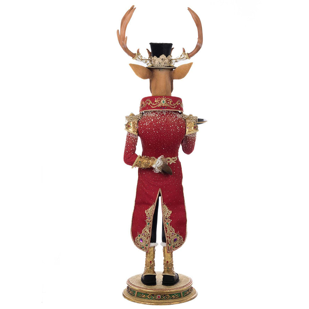 Christmas Ball Reindeer Butler 48-Inch by Katherine's Collection image 2