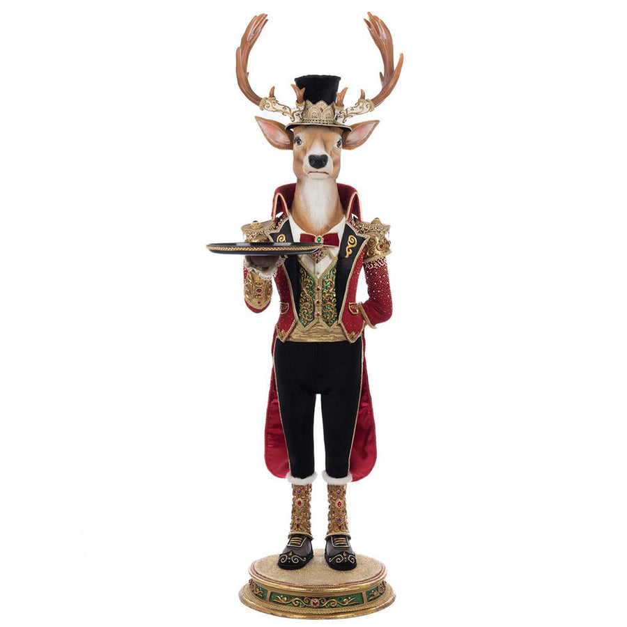 Christmas Ball Reindeer Butler 48-Inch by Katherine's Collection image