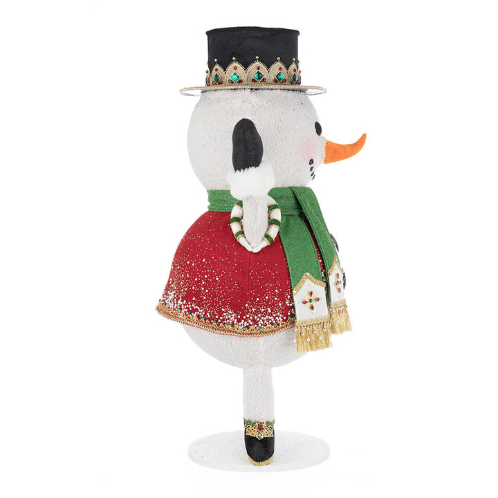 Christmas Ball Snowman Candy Container by Katherine's Collection image 2