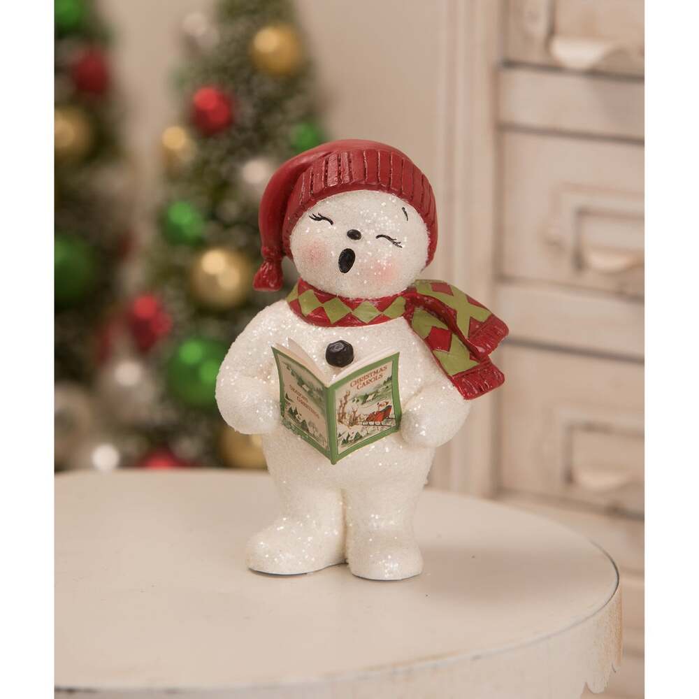 Christmas Caroling Snowman by Bethany Lowe Designs