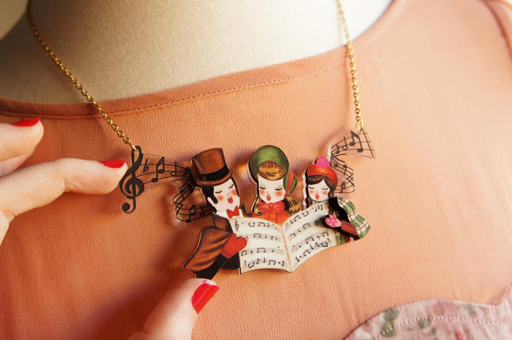 Christmas Carols Necklace by Laliblue - Quirks!