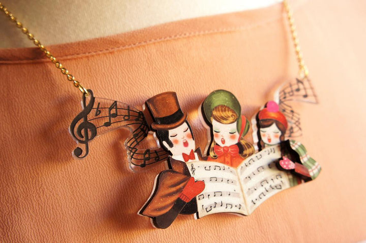 Christmas Carols Necklace by Laliblue - Quirks!