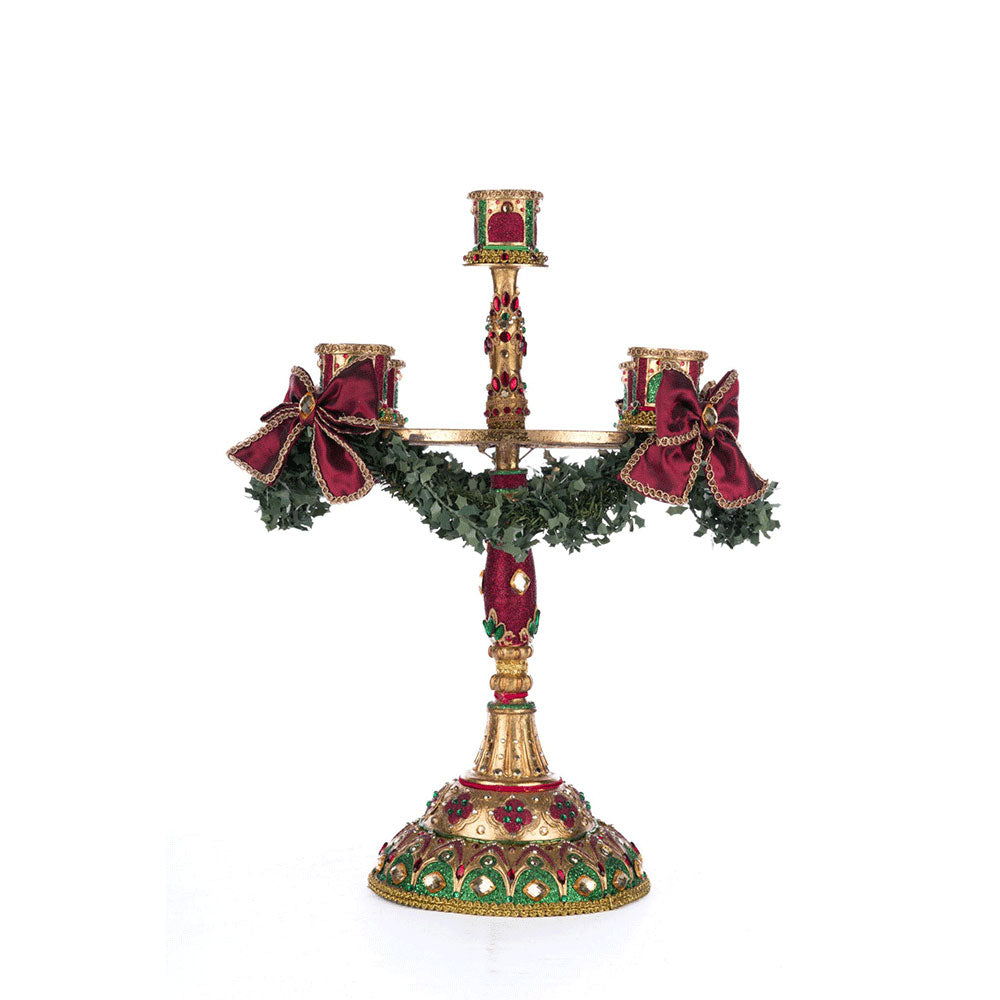 Christmas Castle Candelabra by Katherine's Collection image 1