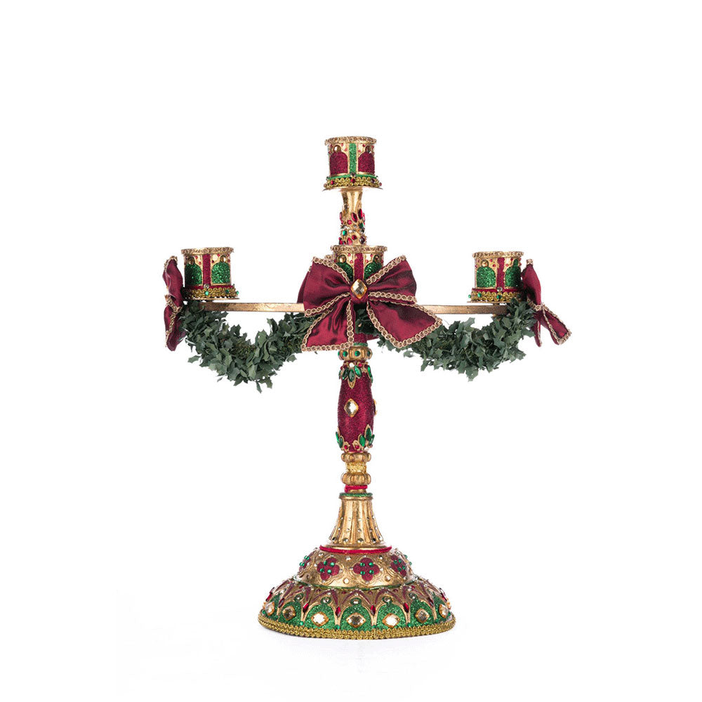 Christmas Castle Candelabra by Katherine's Collection image