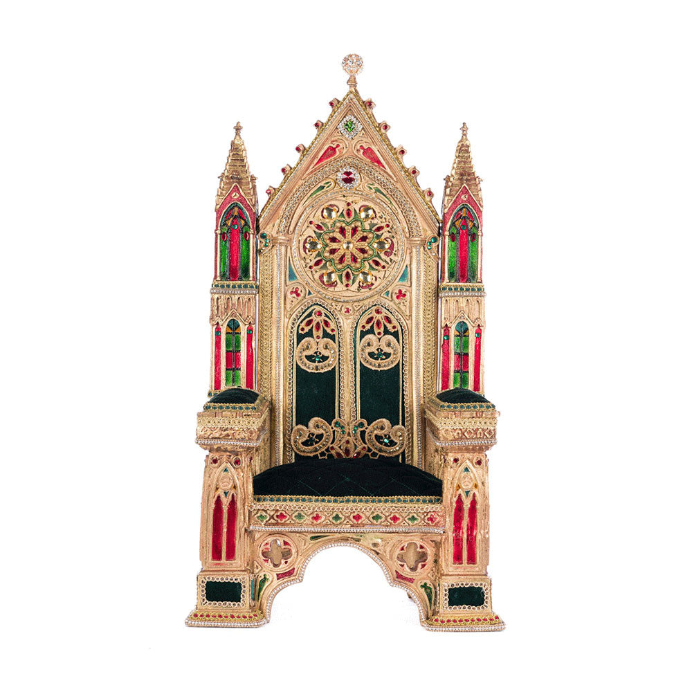 Christmas Castle Santa Chair by Katherine's Collection image