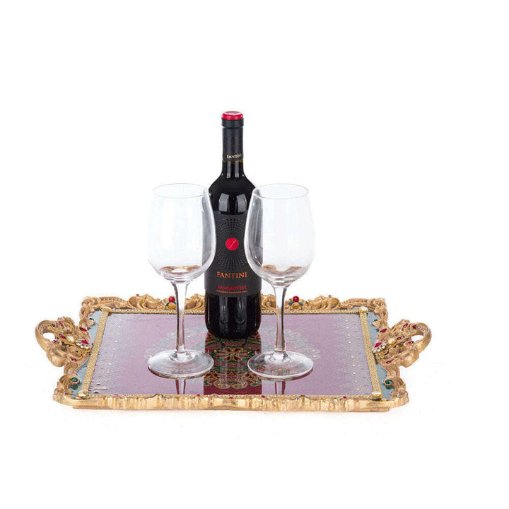 Christmas Castle Serving Tray by Katherine's Collection image 2