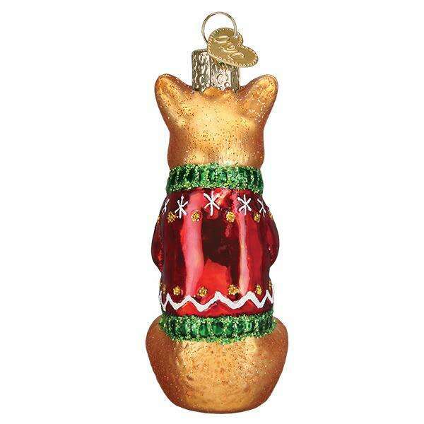 Christmas Corgi Ornament