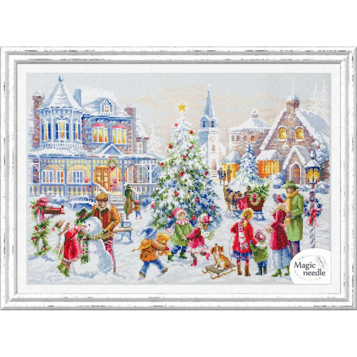Christmas Eve 100-250 Counted Cross-Stitch Kit