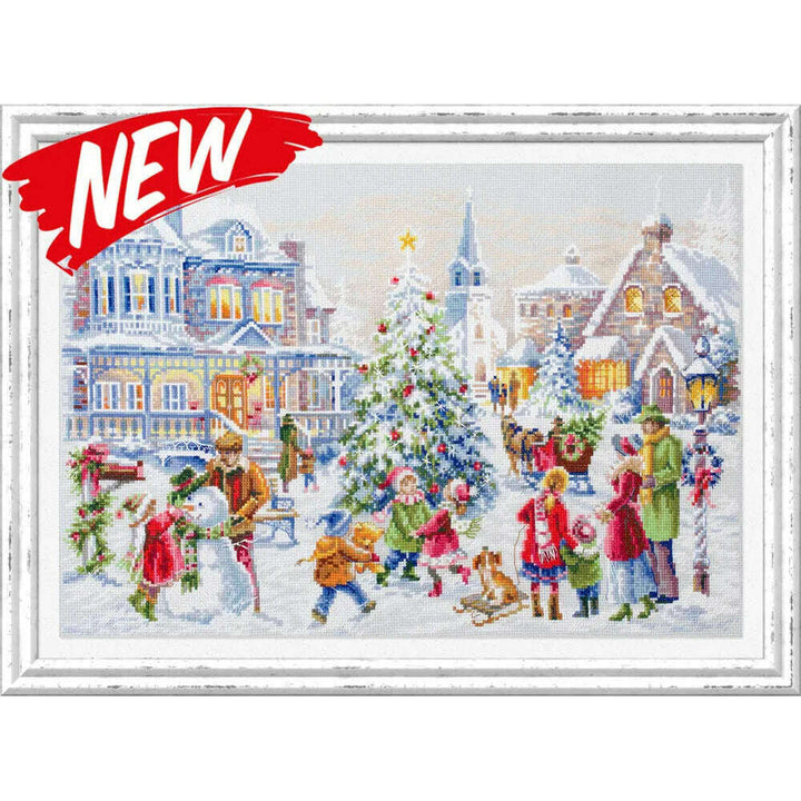 Christmas Eve 100-250 Counted Cross-Stitch Kit