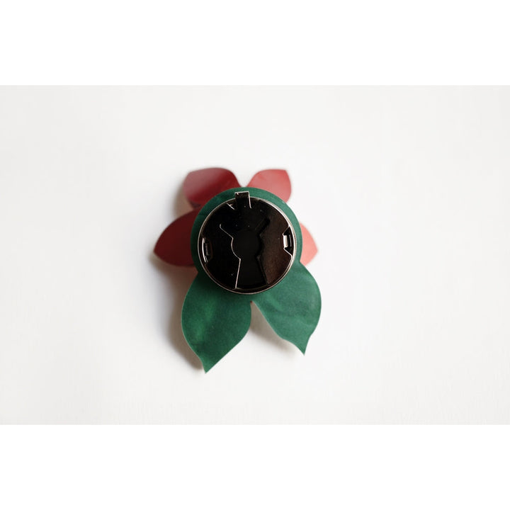 Christmas Flower Button Cover by Laliblue 4