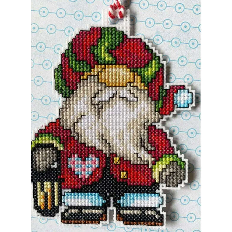 Christmas Gnomes 138CS Counted Cross-Stitch Kit