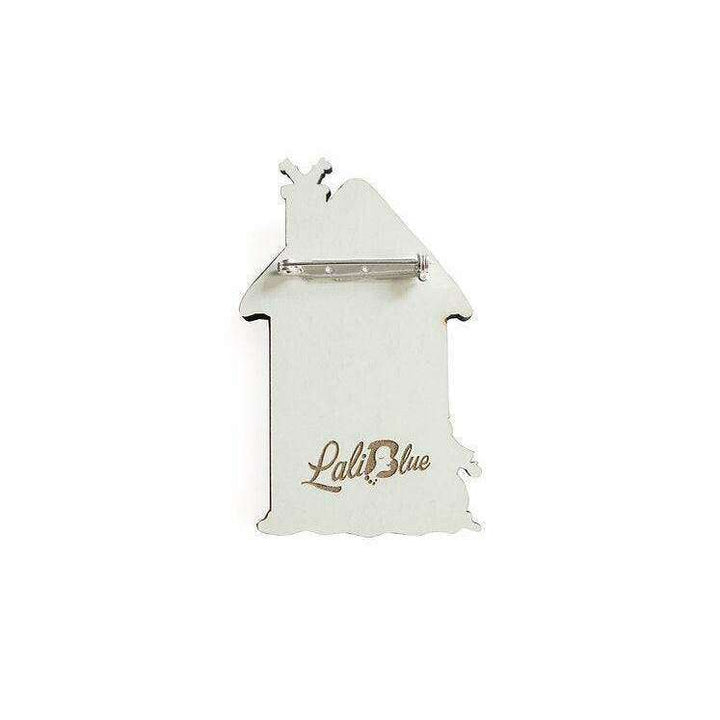 Christmas House Brooch by Laliblue - Quirks!