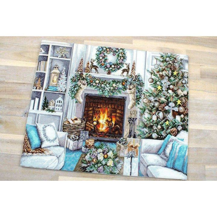 Christmas Interior B2394L Counted Cross-Stitch Kit