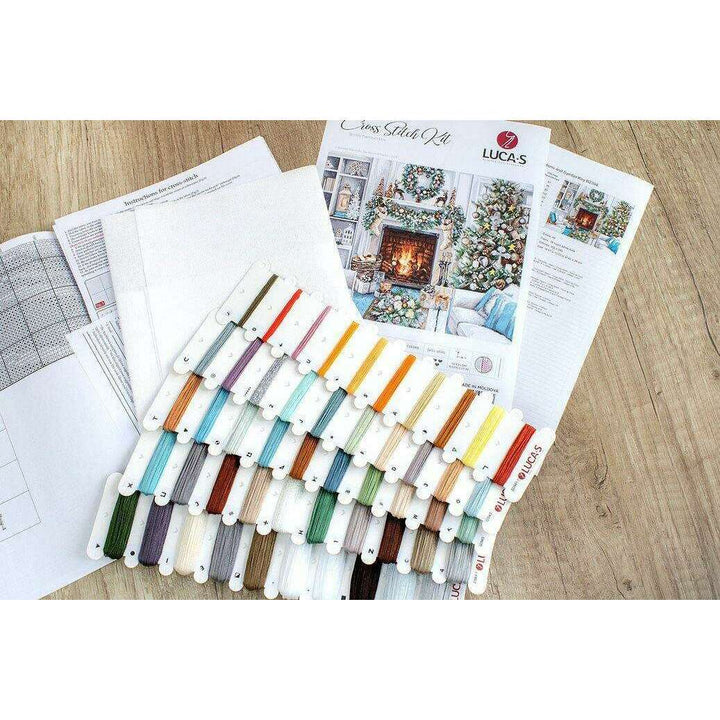 Christmas Interior B2394L Counted Cross-Stitch Kit