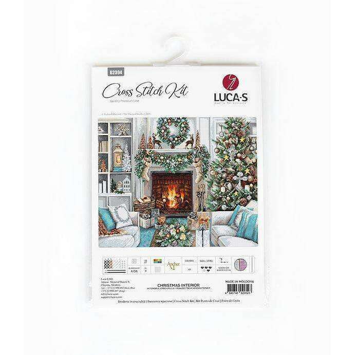Christmas Interior B2394L Counted Cross-Stitch Kit