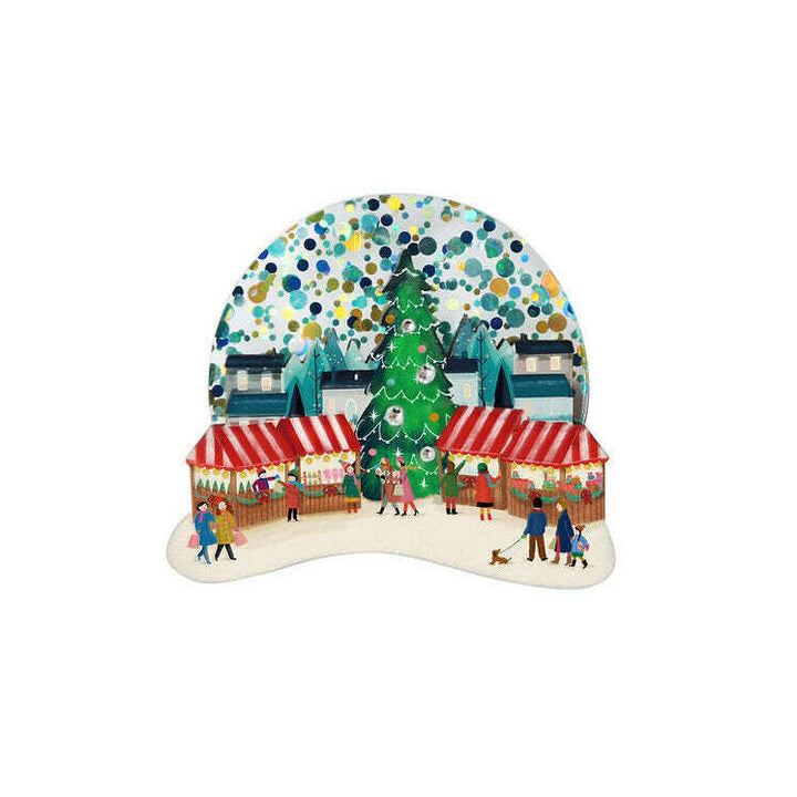Christmas Market Brooch by Laliblue