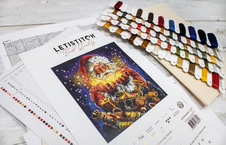 Christmas miracle L8049 Counted Cross Stitch Kit