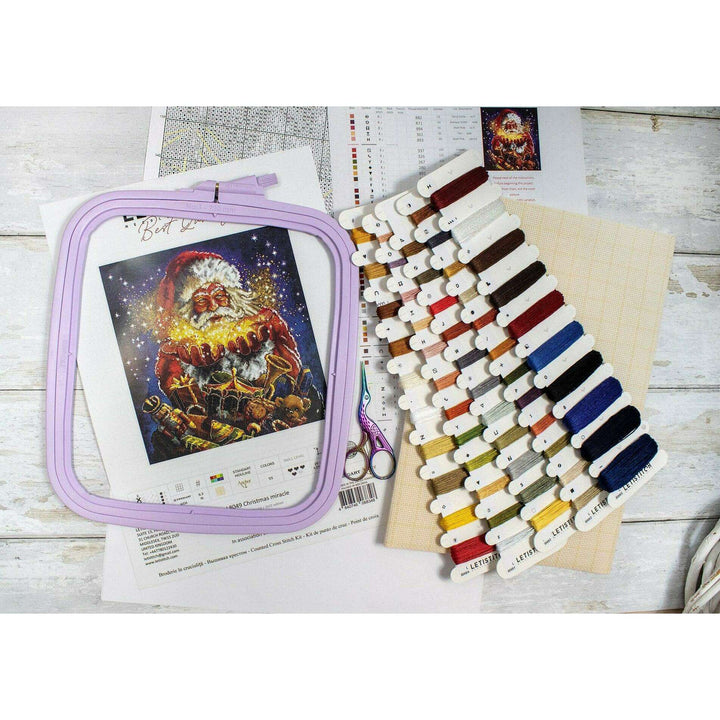 Christmas miracle L8049 Counted Cross Stitch Kit
