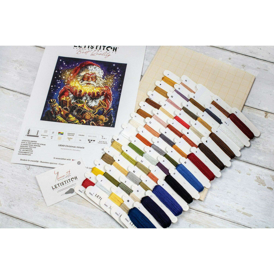 Christmas miracle L8049 Counted Cross Stitch Kit