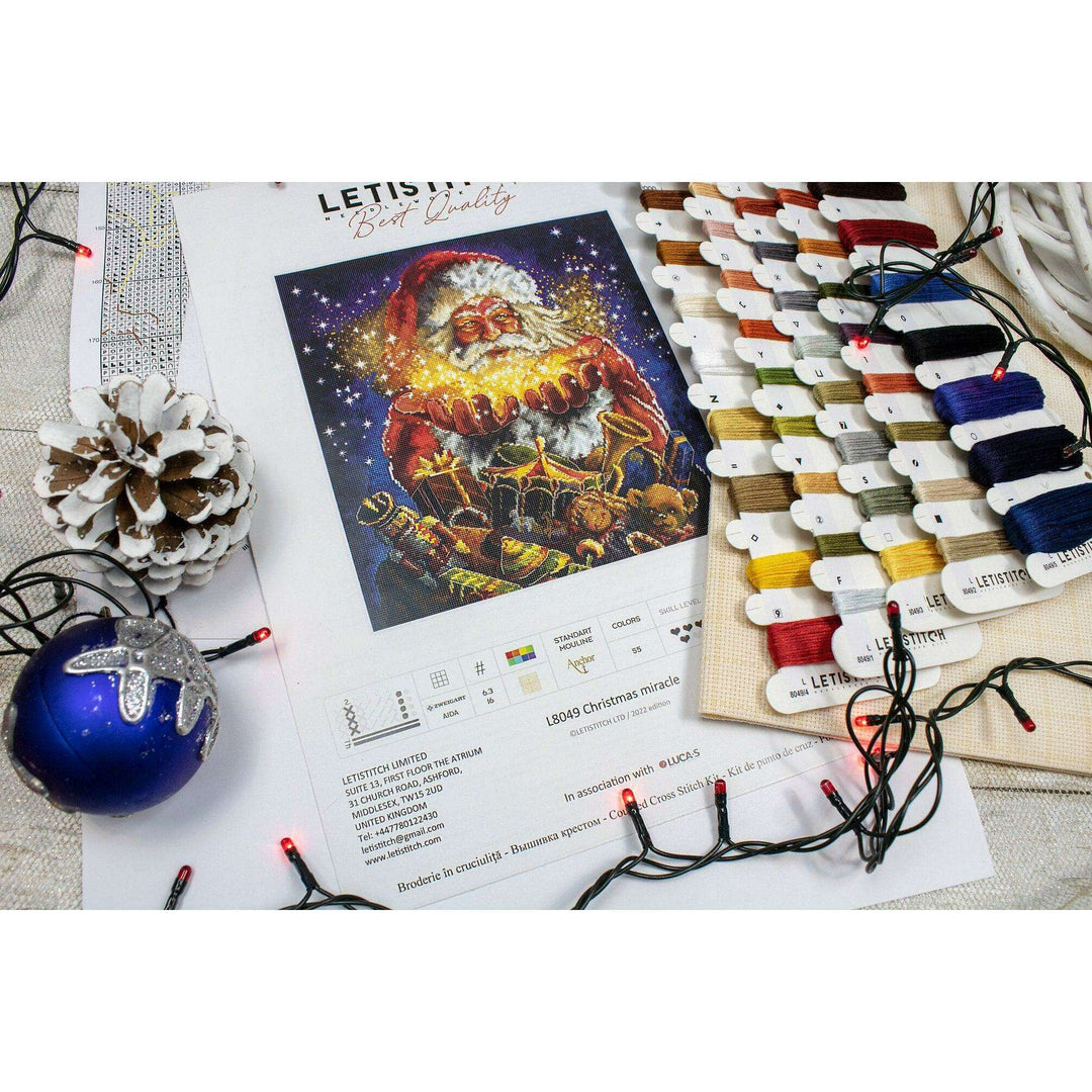 Christmas miracle L8049 Counted Cross Stitch Kit