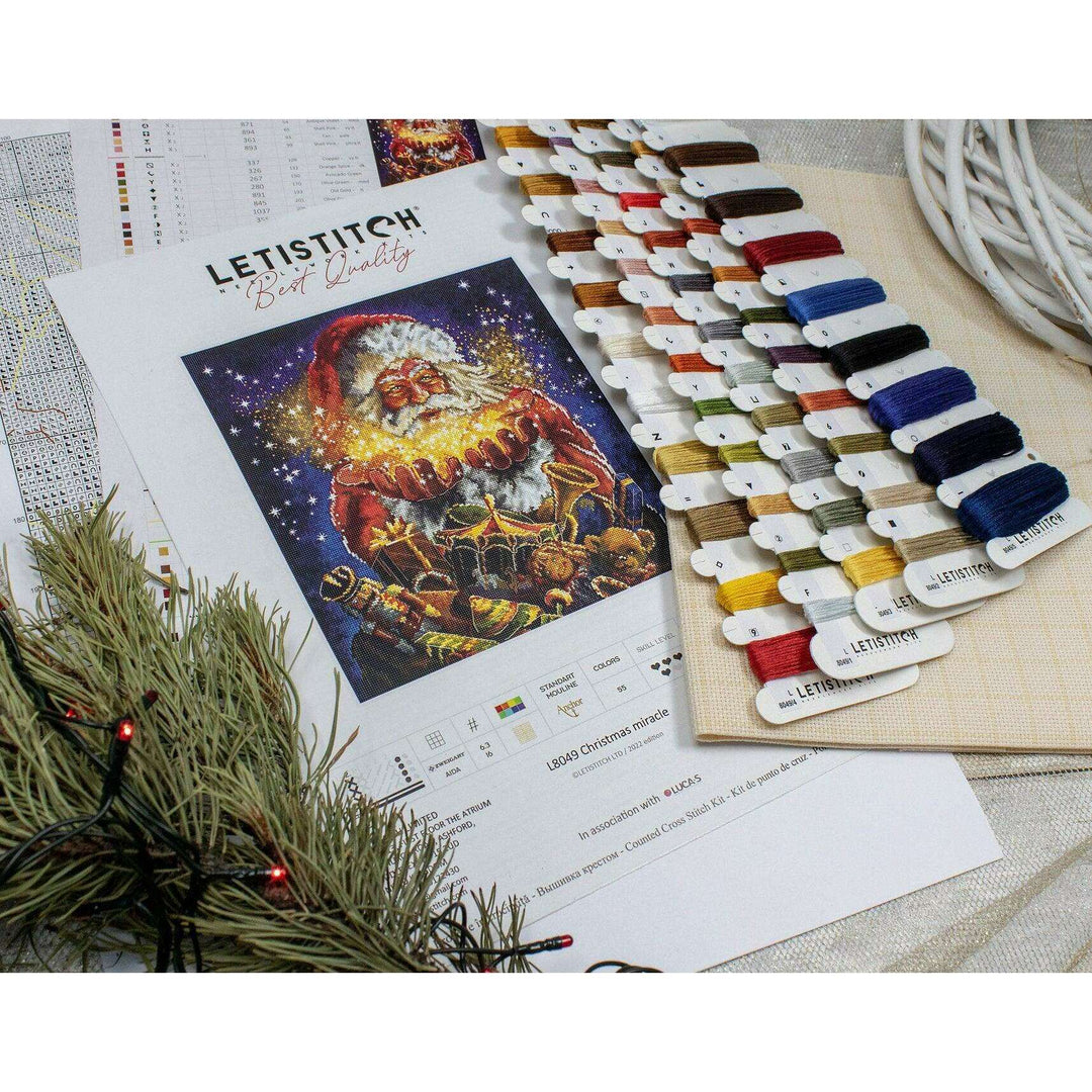 Christmas miracle L8049 Counted Cross Stitch Kit