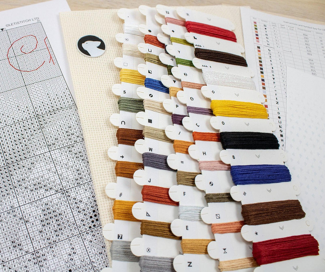 Christmas miracle Stocking L8050 Counted Cross Stitch Kit