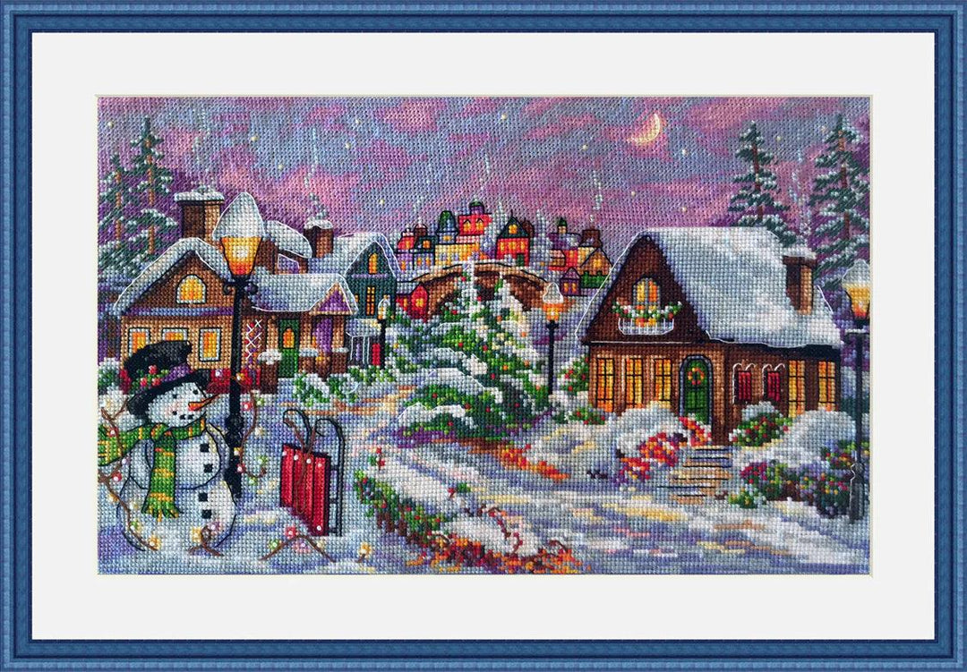 Christmas Night K-71 Counted Cross-Stitch Kit