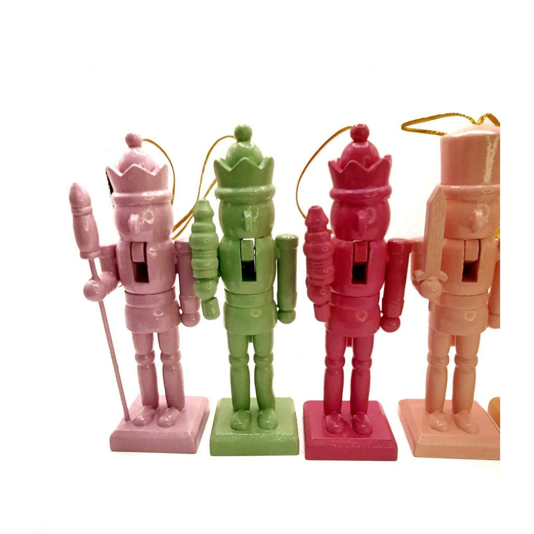 Christmas Nutcracker Set. Wizardi Classic Wooden Festive Decoration F07M14-11-N01616