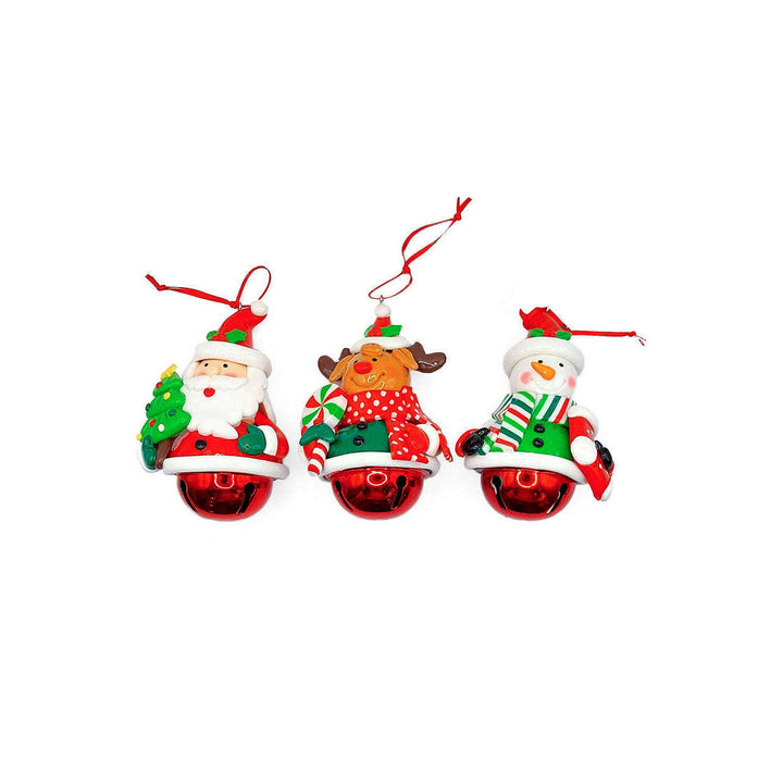 Christmas Ornament - Glossy Gingerbread Snowman. Wizardi Festive Decoration F07-N2-14-E2504B