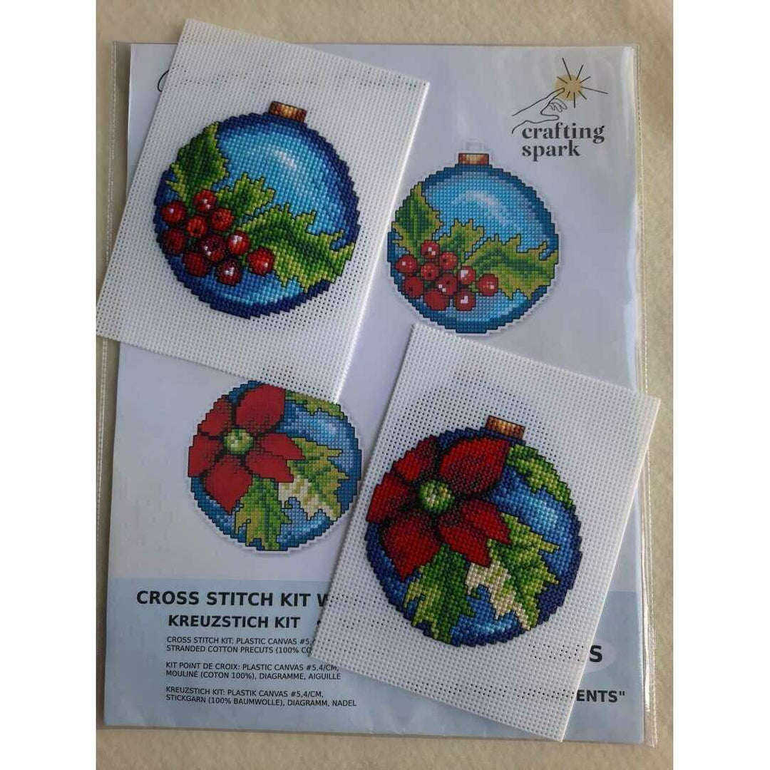 "Christmas Ornaments" 116CS Counted Cross-Stitch Kit