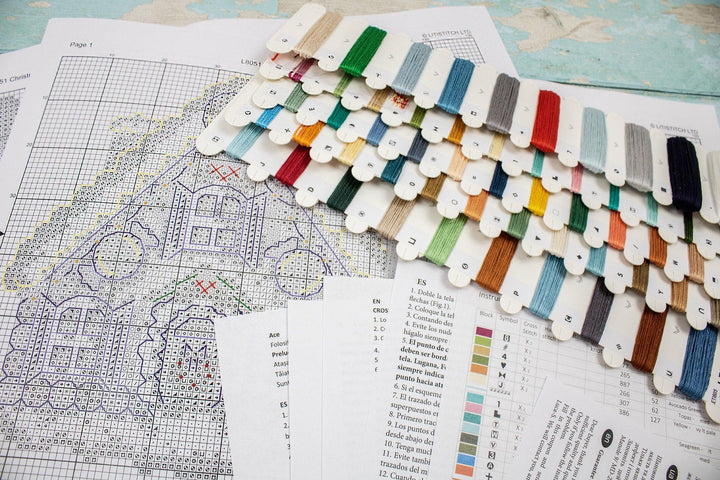 Christmas Ornaments Kit L8051 Counted Cross Stitch Kit