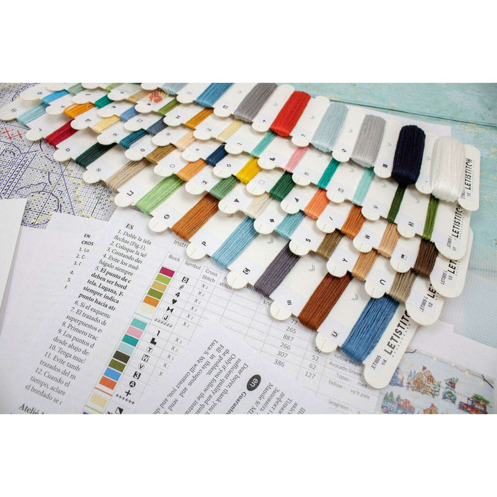 Christmas Ornaments Kit L8051 Counted Cross Stitch Kit