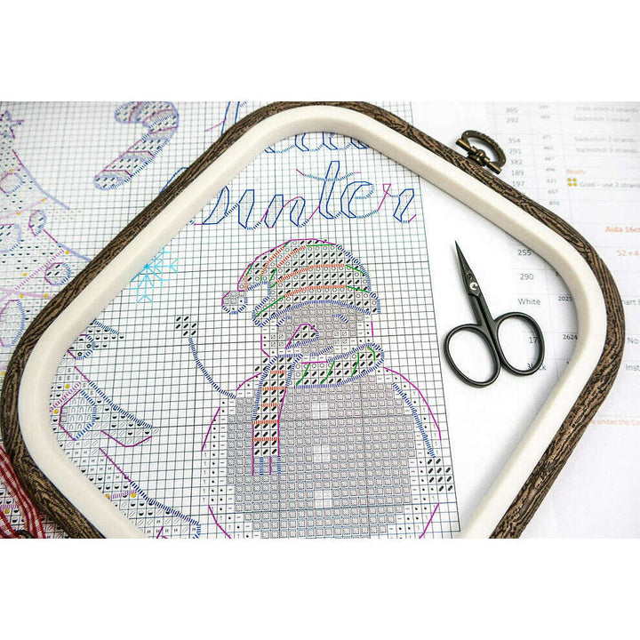 Christmas Sampler L9928 Counted Cross Stitch Kit