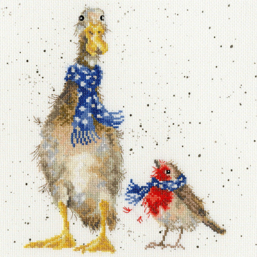 Christmas Scarves XHD54 Counted Cross Stitch Kit