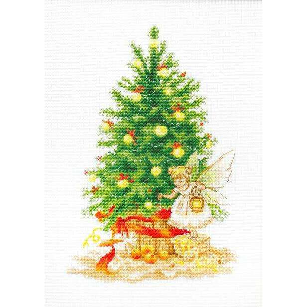 Christmas Tree B1117L Counted Cross-Stitch Kit