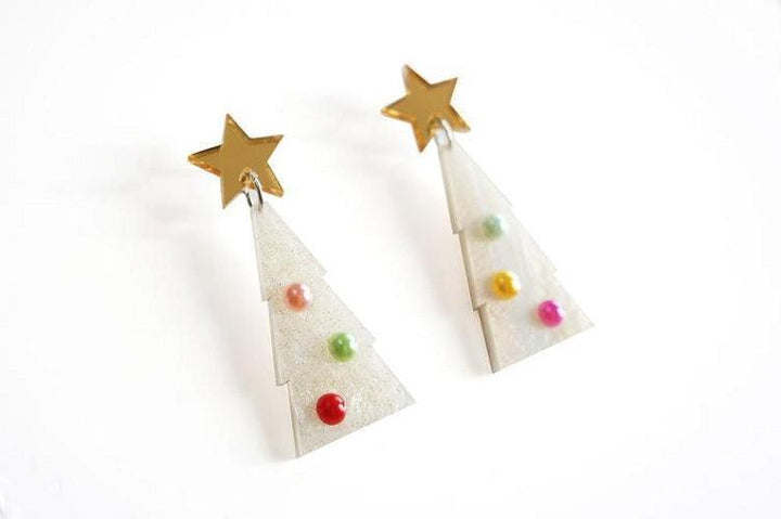 Christmas Tree Earrings by Laliblue - Quirks!